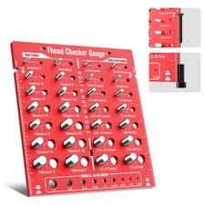 Nut and Bolt Thread Checker Standard Metric Bolt Size Finder and Identifier