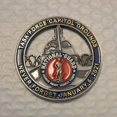 #ad United States Capitol Police amp; National Guard Task Force Challenge Coins $34.99