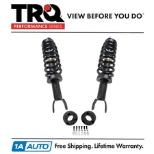 TRQ Front Strut & Spring Set Driver & Passenger Sides For 06-08 Dodge Ram 1500