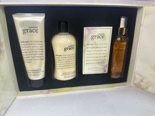 Philosophy Summer Grace Womens Bath Set Scrub...