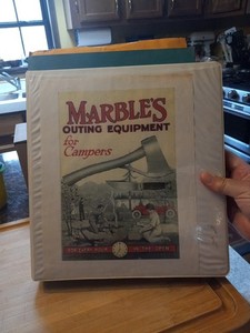 Rare Marble Arms Gladstone Mi Information Book Copies Pamplets Knives Ads Makes