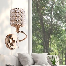 Crystal Wall Light Sconces glass wall lamp E27
