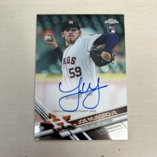 2017 Topps Chrome - Rookie Autographs Joe Musgrove #RA-JM (AU, RC)