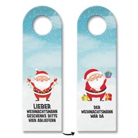 10X Geschenke Hier Abliefern Oder Weihnachtsmann War Da TüRhäNger TüRhäNger