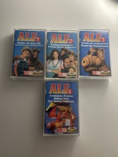 Alf MC Hörspiel Kassetten Folge 1,2,3,4
