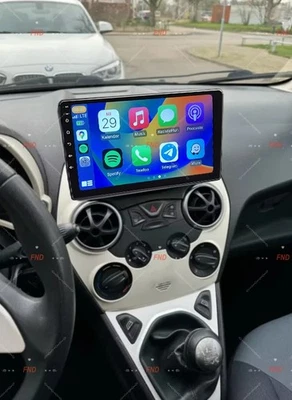 AUTOPARTS-MICHAEL 9" Car Stereo For Ford Ka 2008-2014 Carplay Android15 Head Unit GPS FM Navi 64G