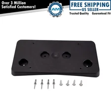 Front License Plate Bracket Black Fits 2015-2020 Chevrolet Suburban Tahoe