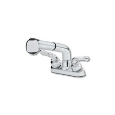 Homewerks Pullout Two Handle Chrome Laundry Faucet 3311-U525