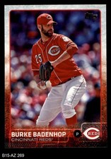 2015 Topps Update #269 Burke Badenhop Reds 8 - NM/MT