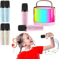 Mini Karaoke Machine for Kids Adults,Toys Birthday Gifts for Girls Ages