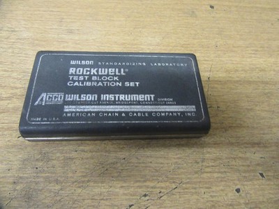 ROCKWELL TESTBLOCK KALIBRIERSET 2