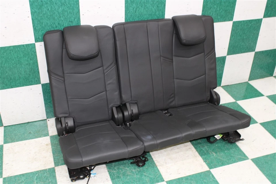 *NOTE* 16' ESCALADE Platinum Jet Black 3rd Row Leather Power Folding Rear Seat Foto 2 de 4