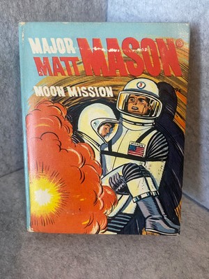 Major Matt Mason Moon Mission #2022 (#22) Big Little Book BLB -Vintage comic!
