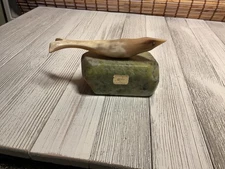 Connemara Marble / Irish Horn Souvenir figurine  Ireland 