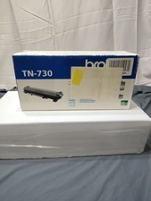 Brother TN-730 Toner Cartridge Black Brand New Sealed Box