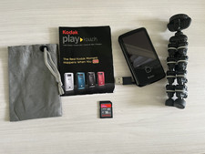 Kodak Play Touch Zi10 Touch Pocket Video Camera Black HD1080 5MP Accessories