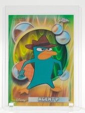 AGENT P 2026 TOPPS CHROME DISNEY YELLOW & GREEN RAYWAVE /225 #117 Q5801