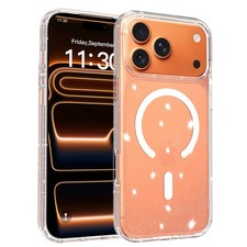 For iPhone 17 Pro Max 17e Mag Safe Case Air 16 15 14 13 12 Cover Tempered Glass