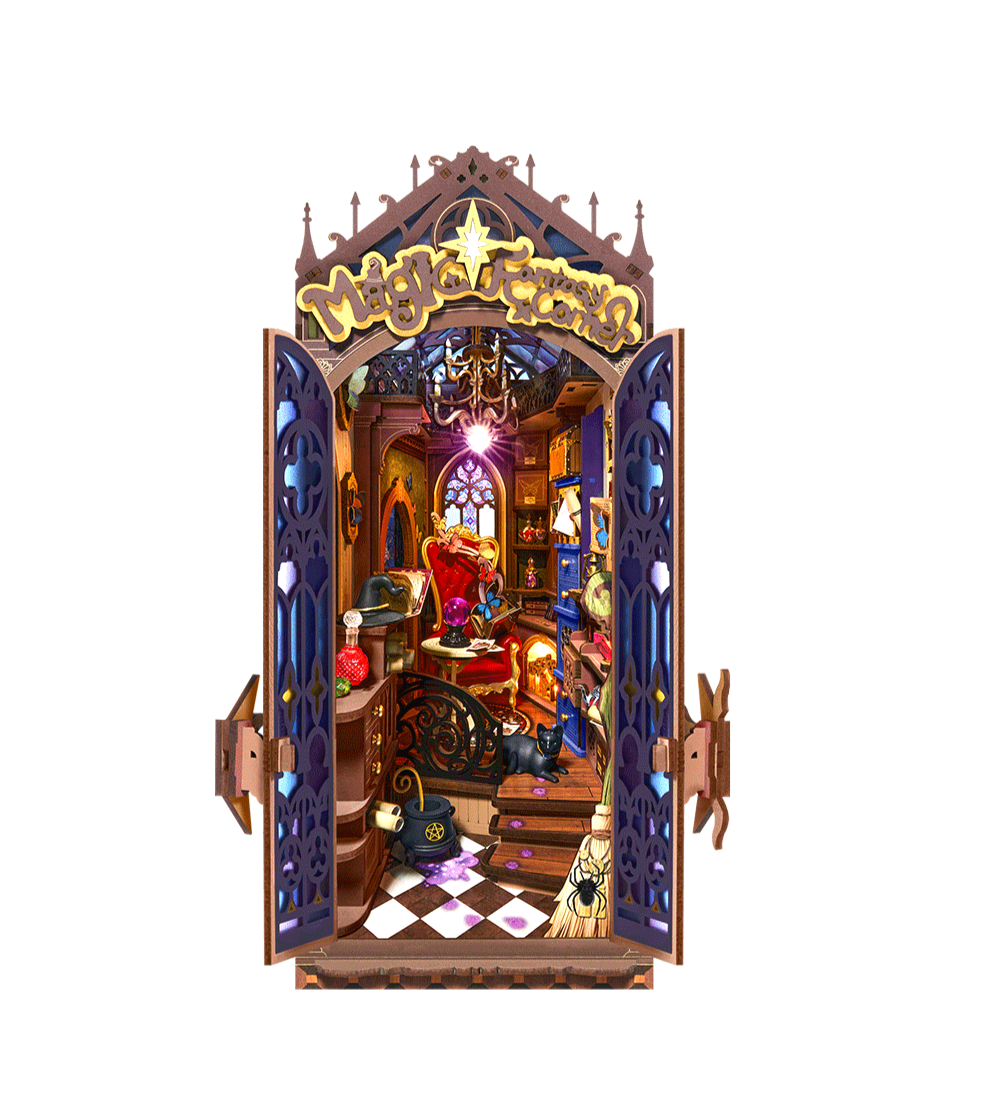 Rolife Magic Fantasy Corner DIY Book Nook Shelf Insert TGB14