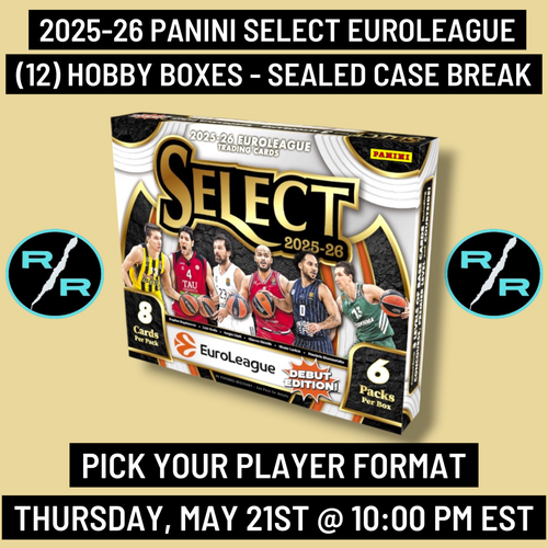 JABARI PARKER - 2025-26 Panini Select Euroleague 1 Hobby Case Player Break