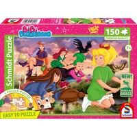 Schmidt Spiele Kinderpuzzle 150 Teile Bibi Blocksberg, Hexenrennen
