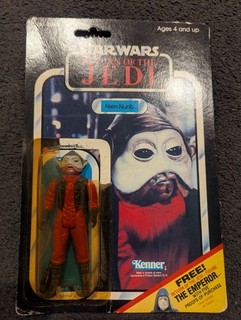 Nien Nunb Vintage 1983 Star Wars RETURN OF JEDI Kenner figure complete