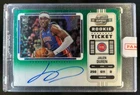 2022-23 Contenders Optic Jalen Duren RC Green Auto #10/75 Pistons
