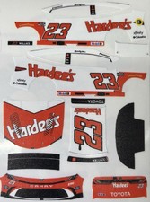 Custom 2026 Bubba Wallace 23 Nashville 1/64 Scale NASCAR Peel Stick Decals