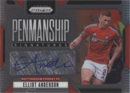 ELLIOT ANDERSON Prizm Future 2024-25 Panini Select EPL Nottingham