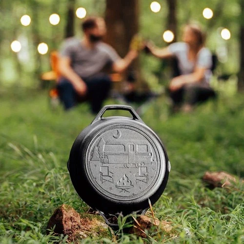 Lodge Wanderlust Series Dual Handled Camper Pan - Thumbnail 2