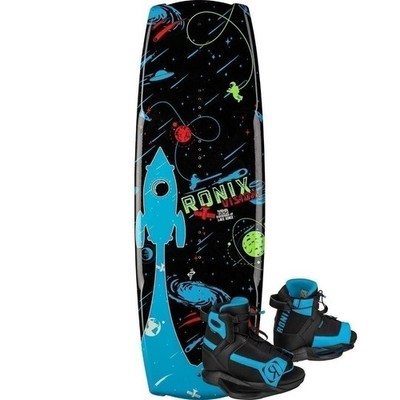 Ronix Vision Kid's Wakeboard Package w/ Vision Boots - 2025