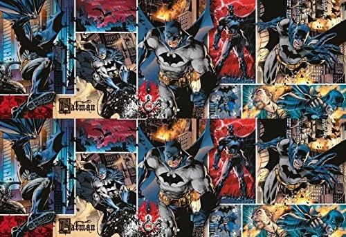 (TG. One size) Clementoni - 29108 - Supercolor puzzle - Batman - 180 pezzi - Mad - Immagine 4 di 4