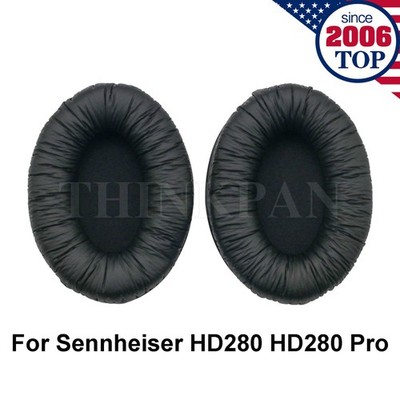 2pcs Ear Pads Cushion for Sennheiser HD 280 Hd280 Pro Headphone Replacement
