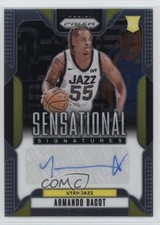2024-25 Panini Prizm Sensational Signatures Armando Bacot Rookie Auto RC
