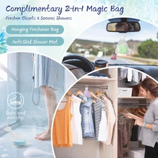 Shower Steamers 8 Pack Aromatherapy Essential Oils Gift for Women Men Relaxation