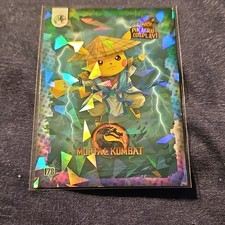 Holyday Holographic Non-Sport Trading Card Pokémon Mortal Kombat Pikachu Cospla…