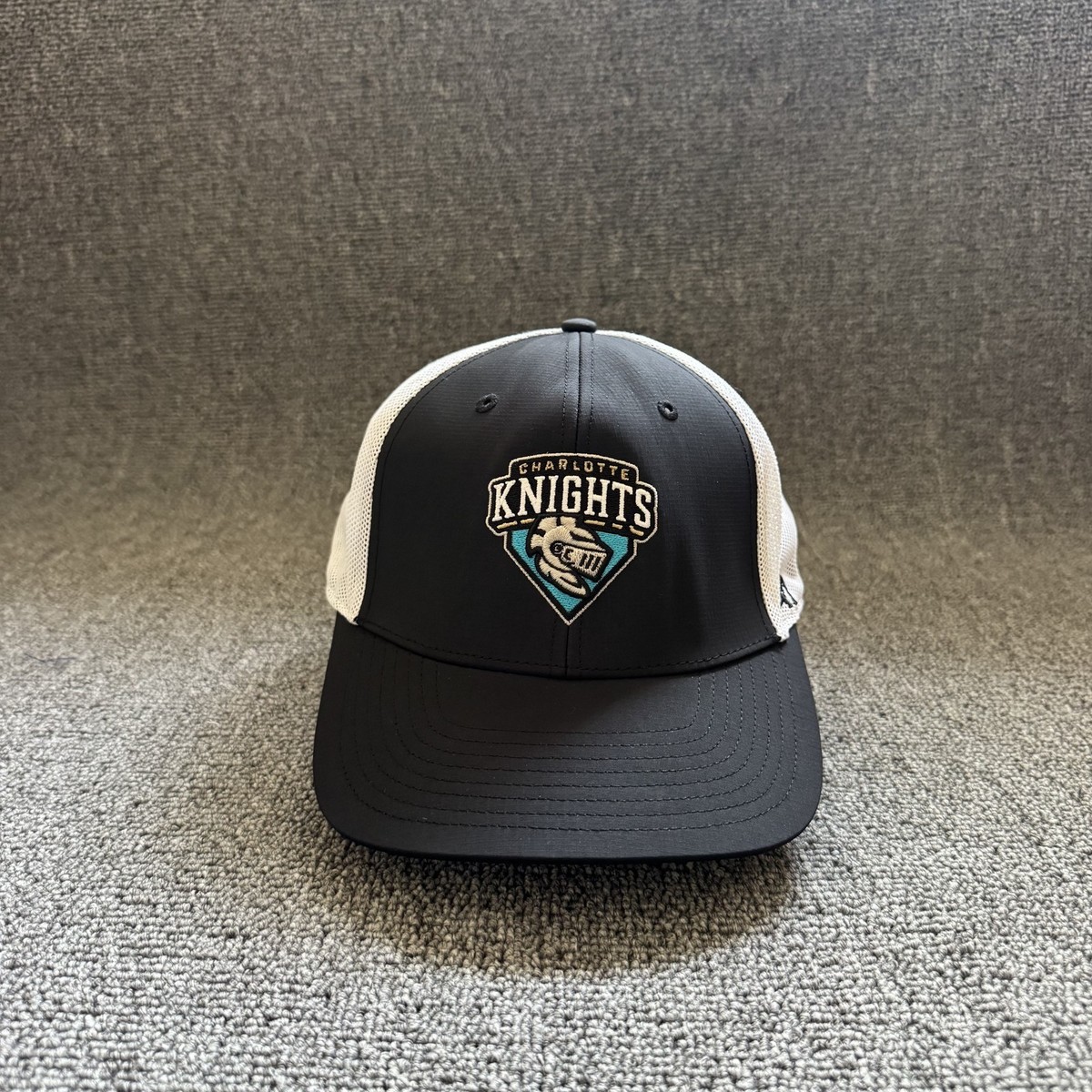 '47 Brand Charlotte Knights Trucker Snapback Black White One Size Hat
