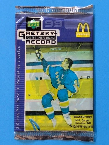 1999  McDonalds Upper Deck GRETZKY For The Performance Record  Wax Pack