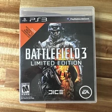 Battlefield 3 Limited Edition (Sony PlayStation 3, 2011) w/ Manual/Inserts CIB