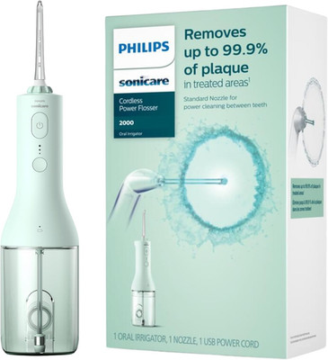 Sonicare Water Flosser Cordless   Rechargeable Power Dental Waterflosser for Tee