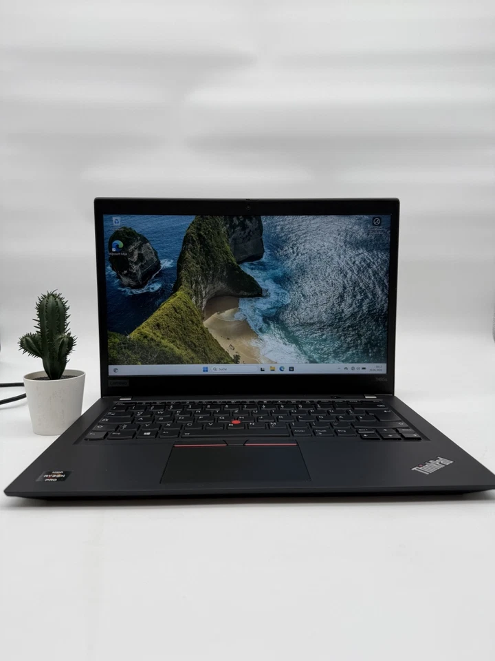 Lenovo ThinkPad T495s · Ryzen 5 PRO 3500U · 16GB · 256GB, Foto 1 von 5