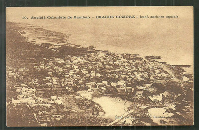 Comoros Comores Iconi Ikoni Ngazidja Grande Comore 1910