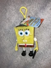 Nickelodeon SpongeBob Squarepants Candy Buddy keychain Toy 2004 Sealed NWT NIP