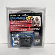 Gunlock Trigger and Cable Lock GL650KD Gun Safety Key Locking Pro-Lok Kidlock