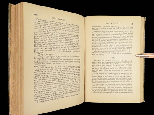 1886 Anna Karenina 1st by Leo Tolstoy | Feminism Romanov Russian Literature - Picture 18 of 24