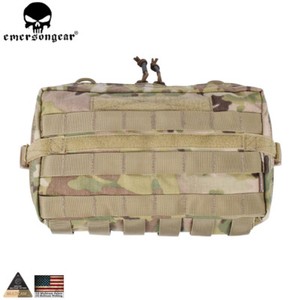 flat molle pouch