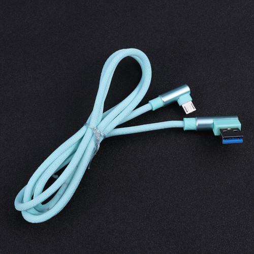 1m USB Cable Nylon Braided Dual Bend Quick Charger Fast Data and Charging Cable - 第 1/11 張圖片