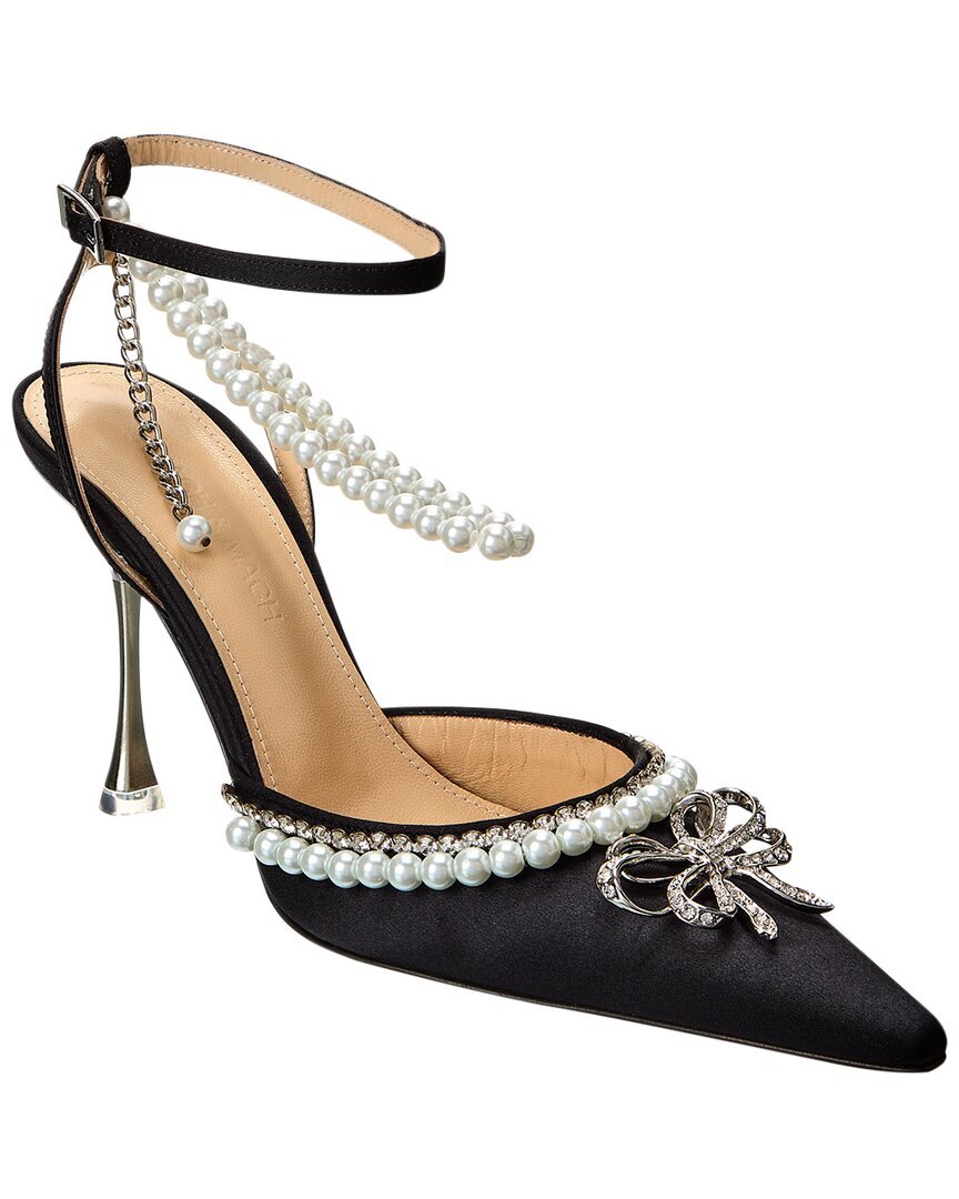 Атласные туфли-лодочки Mach - Mach Sophie женские черные 39,5