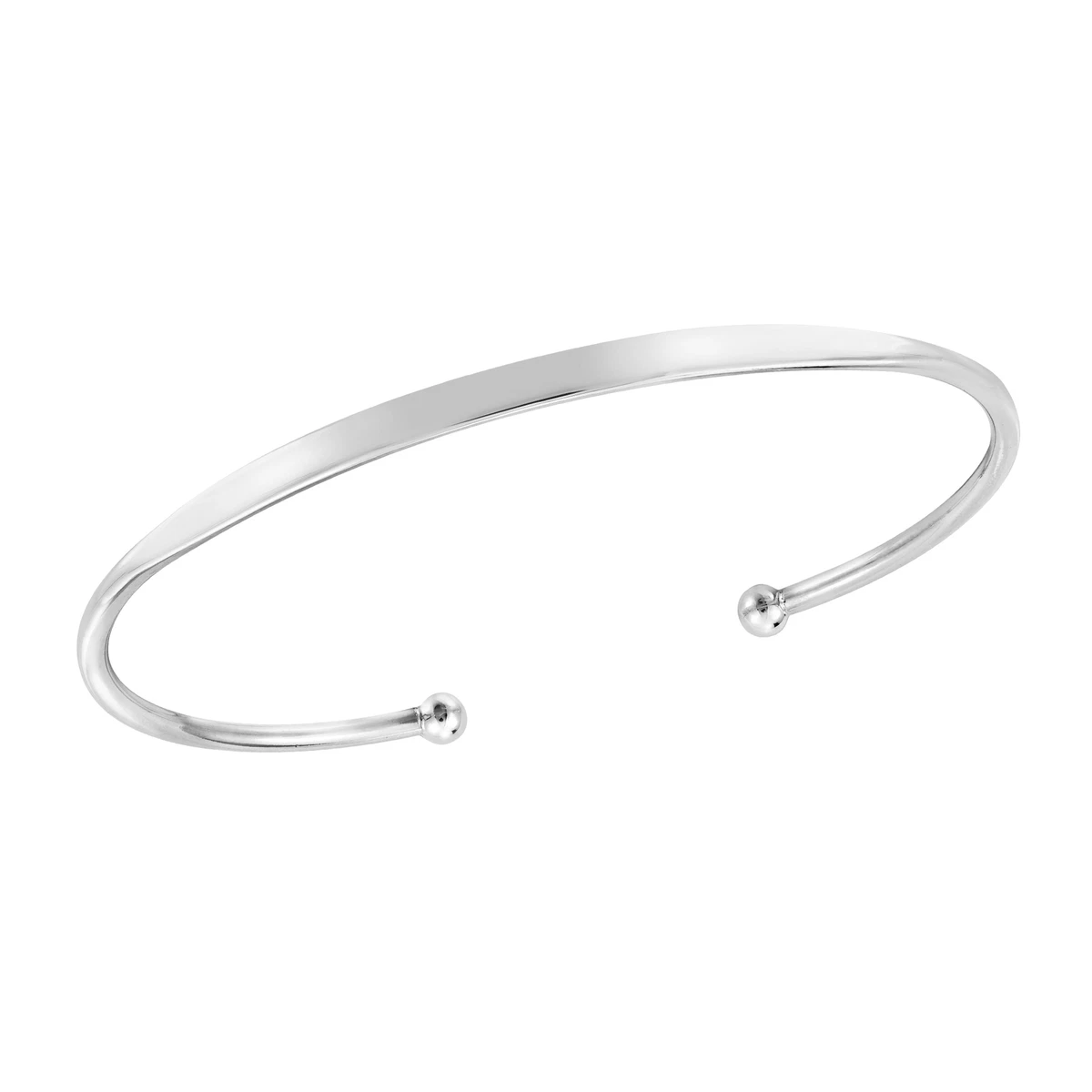 Sterling silver cuff bracelet engravable sale