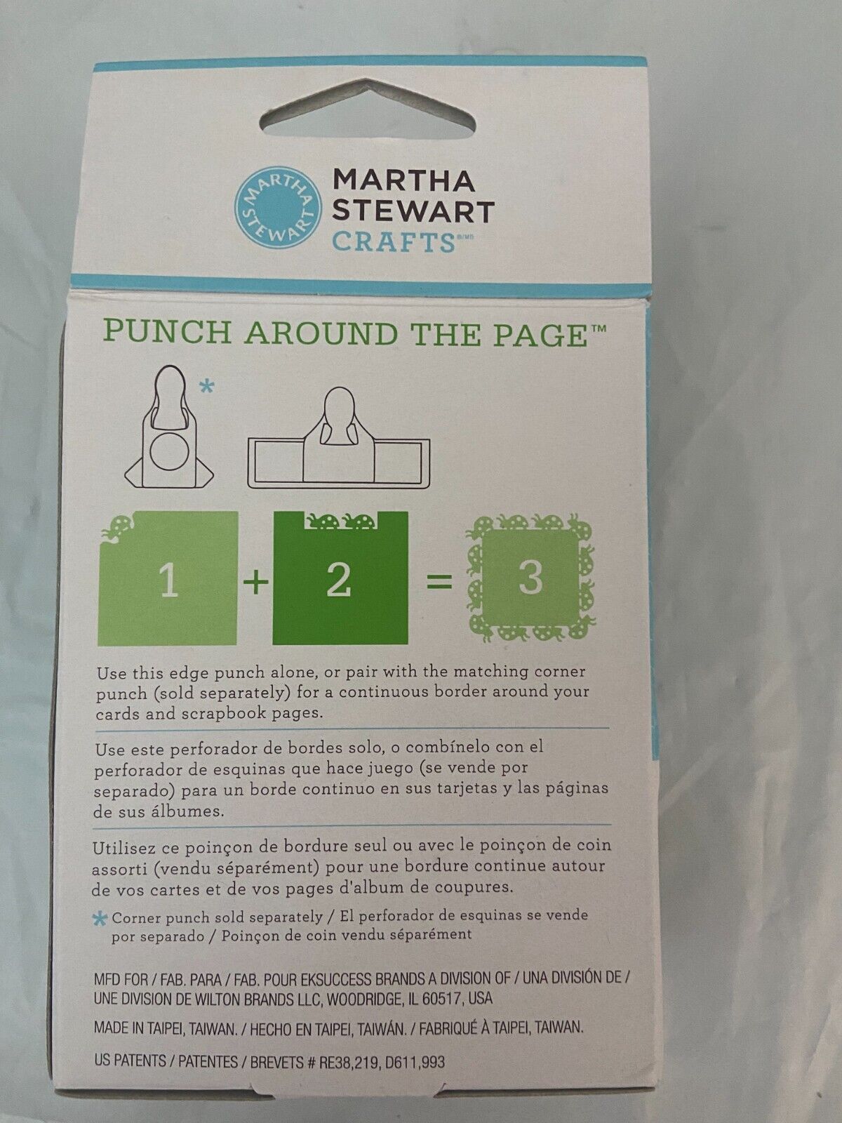 New Martha Stewart Lady Bug Corner Paper Punch Insect Edge Border